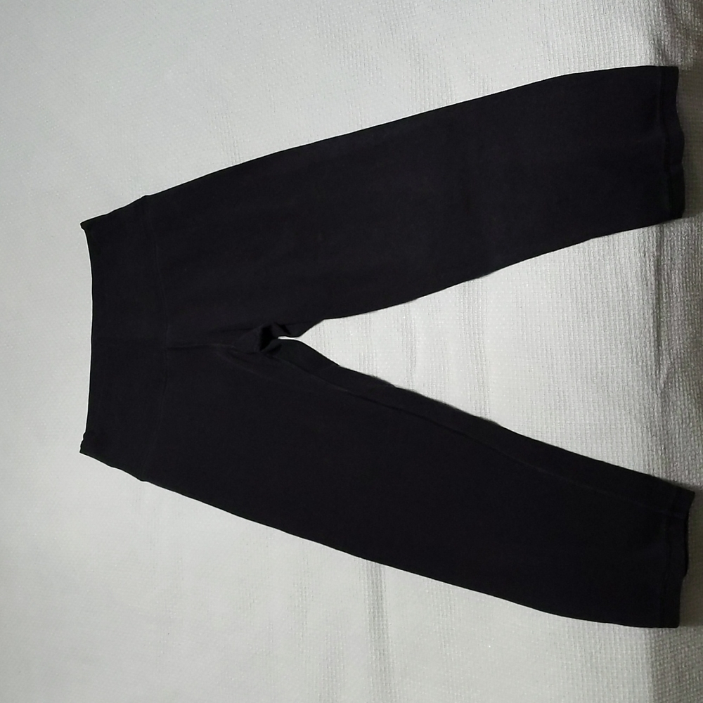 Old Navy Yoga Crop Leggings, Black, Size M Tall